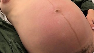 Cute curly brunette solo webcam masturbation
