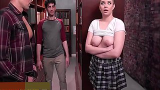 BBW College Coeds Endure Frenzied Gangbang Orgy with Deep Anal Pounding in School Dungeon