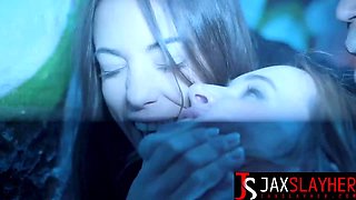 Kasia Nord  Anastasia Brokelyn Ride Big Cock in Interracial Threesome