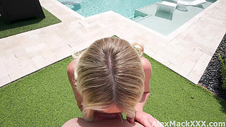 Hot Blonde with a Tight Pussy Gets Fucked - Meagan Moore