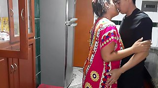 My Stepmom Gives Me A Blowjob In The Kitchen