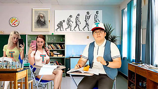 TORCELINI. School. Biology lesson 7. Teacher Wixter. SFW