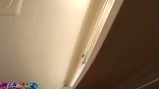 Stepson Spies on Curvy Stepmom Undressing in Bathroom and Fucks Her for Confidence Boost