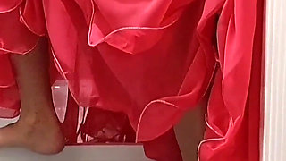 Selena's Slowly Sex Games in Bed and Bathroom