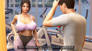 Horny Wife Fucked by Gym Trainer