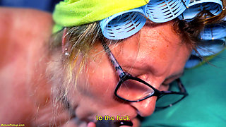 Fat Granny Picked up From Street for BBC Anal