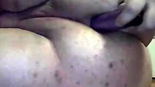 BBW Anal Webcam Show - Close Up Action!