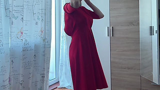 Sexy Stepmom Asked for Help Choosing a Dress - and She Was Fucked Hard