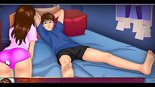 The younger and older step-sisters in a 3D adventure by Misskitty2k