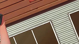 Taffy Tales: the Neighbor MILF Blowing Monster Cock in the Glory Hole Ended with Massive Facial Cumshot - Episode 14