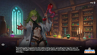 Isekai: Waifu Overlord Gameplay Part 10 - Doctor Flamel Semen on Demand: H-scene