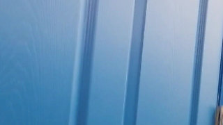 Desperate Redhead & the Public Toilet