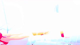 Chubby Brunette Big Boobs Dildo Masturbation