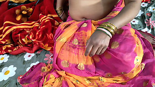 Indian Beautiful Bhabhi Big Boobs and Hot Figure Pissing Blowjob Smoking Missionary and Boobs Pressing and Pussy Creampie