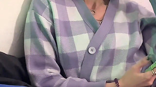 Punk Rock Brunette Moon Fox’s 20-min BJ: I Suck My BF’s Small Uncut Cock & Take His Cum All Over My Tattooed Tits!