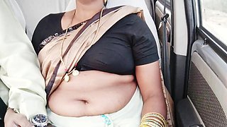 Indian Cal Gil Car Sex Teaching for Customer. Telugu Dirty Talks.