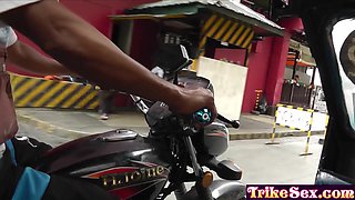 Petite Thai teen deep doggystyle sex