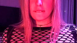 Touching my, I get my nipples hard