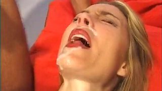 Vintage John Thompson Gangbang Bukkake Cum Swap