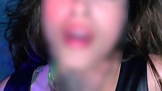 Hard sex with a cute girl at the nightclub