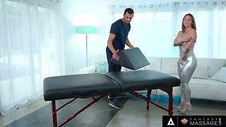 Anal Massage With Betty Foxxx - Big Tits MILF Gets Her Ass Banged Hard By Masseur