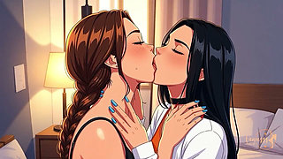 Venus and Carol Licking Each Other's Feet