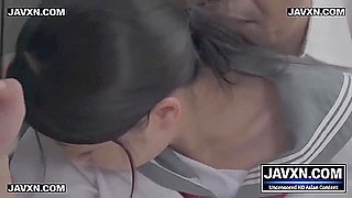 Shy Japanese Australian Teen 18+ Gets Fucked On The Public Bus (decensored)