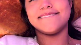 Latina beauty ignites wild passion with daring striptease heat