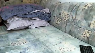 Amateur webcam babe showing her sexual goods