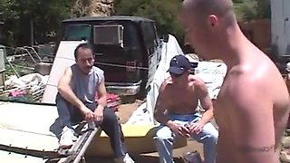 Amazing Gangbang in the workplace ft. Chelsea Zinn: Big Tits, Blowjob  Blonde Porn