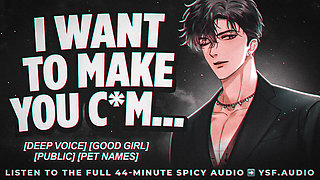 Daddy Controls Your Toy IN PUBLIC  (Audio Erotica For Women)