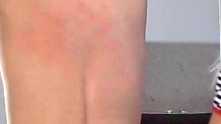 Charlie bare back whipping