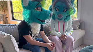 Sneaking Around To Fuck My Furry Step Sister During Family