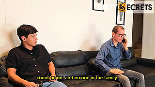 I VISIT MY STEPBROTHER LOOKING FOR THINGS TO STEAL AND HE ENDS UP LICKING MY WIFE'S PUSSY.