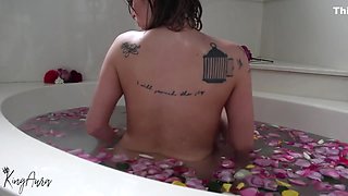 Sexy Big Tit Babe Teases You In The Bath