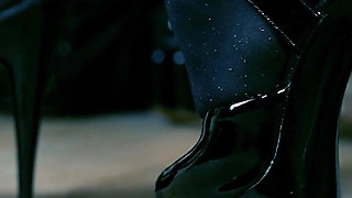 Harsh Tongue Play! Destroying Your Tongue with My Heels. Kink Hurting Men