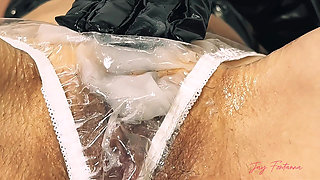 Sticky Heaven: Squirting with Panties