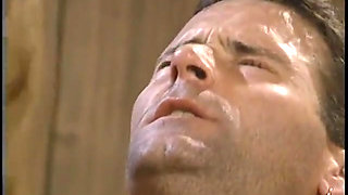 Brunette 69's blonde while being fucked