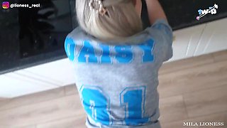 Alluring teen coquette memorable sex clip