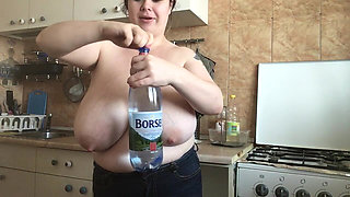Topless Burping