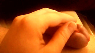 Slowly Fondling My Horny Cock Until It Cums