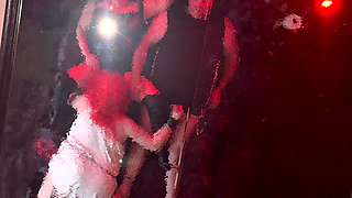 Part 2:- Marie gets taken into the vampire room to please her owners!