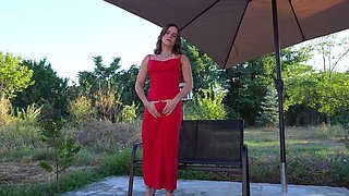 EURO TGIRLS Outdoor Trans Masturbation