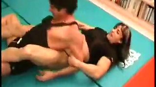 Paloma is unreal at wrestling: Brunette, Bongacams  Milf Porn
