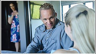 Hot Step Daughter Jane Wilde Rides Step Dads Fat Prick In Front Of Step Mommy