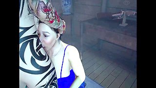 Compilation of 46-year-old Mexican Milf Pablita enjoying deepthroats and facefuls of cum