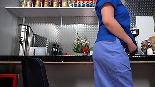 camsoda Blonde nurse rubbing pussy