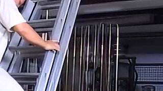 Blonde Babe Deepthroats and Rides Cock in Wild BDSM Play