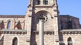 Italian Sinner Dalila Dark Fucks With A Horny Priest