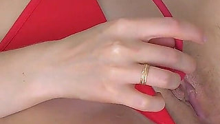 Amateur Solo Vibrator Masturbation, Beaty Had Double Orgasm